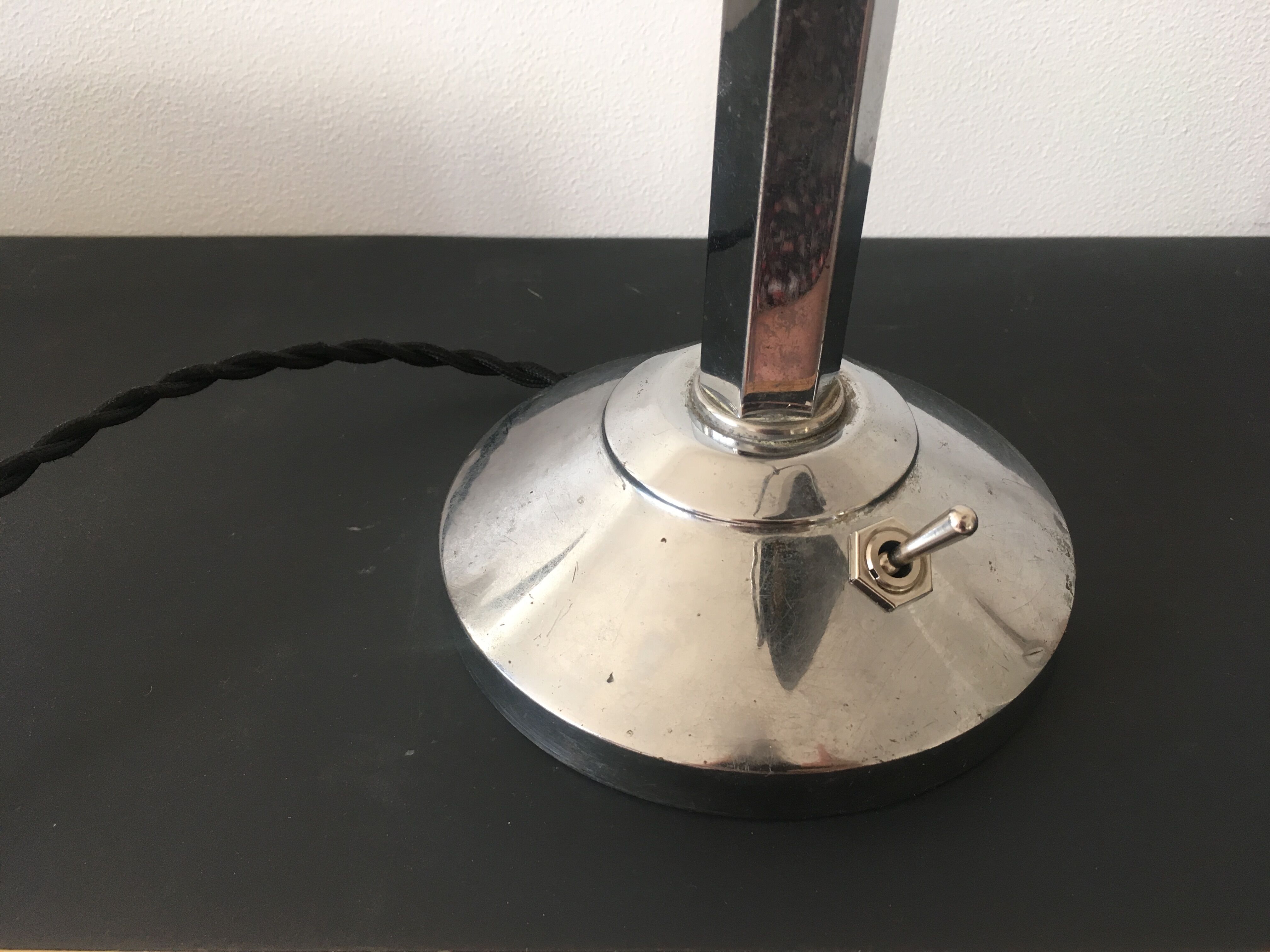 Old notary lamp