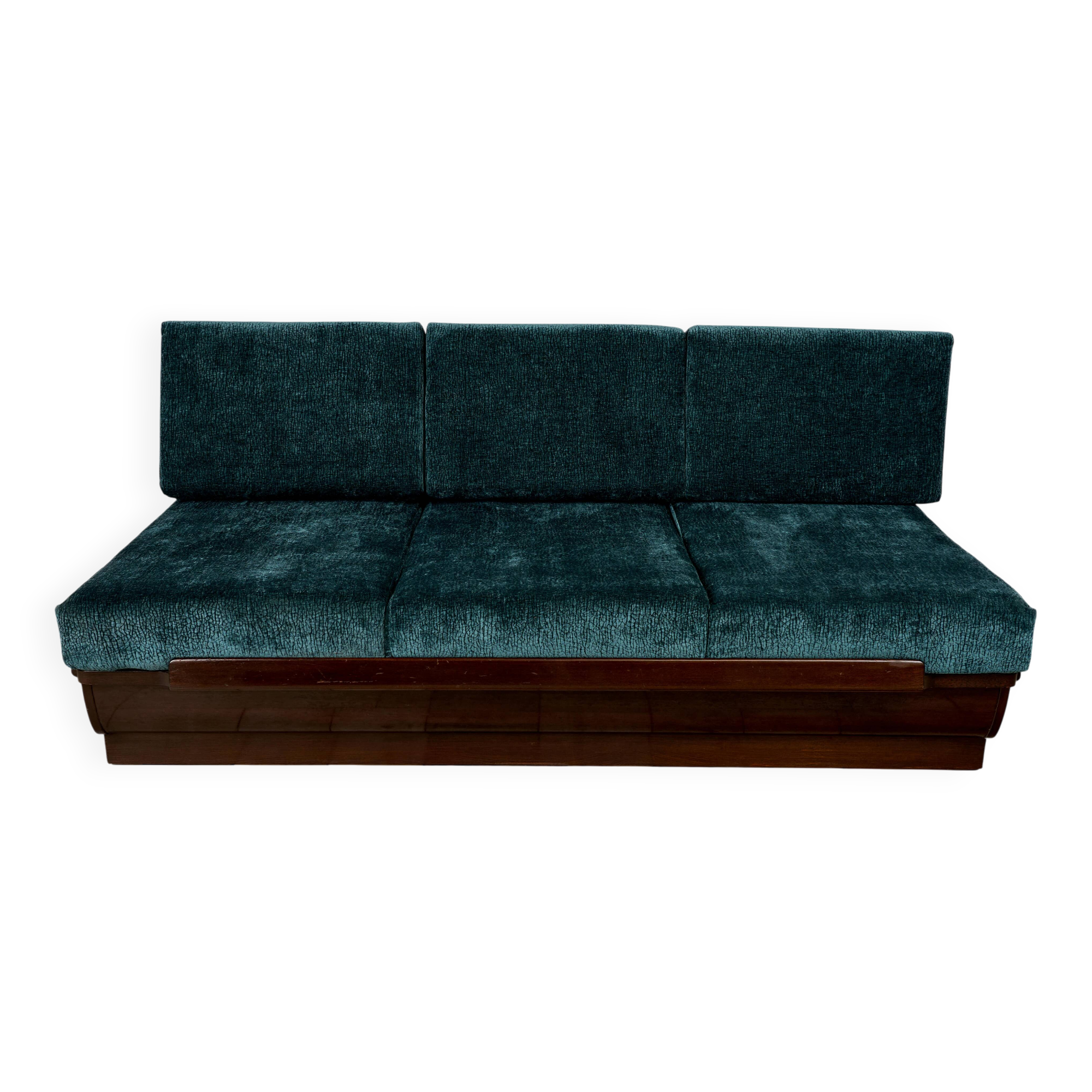 Art Déco sofabed by Jindřich Halabala for UP Závody, 1950s, Czechoslovakia