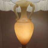 Alabaster lamp and column