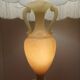 Lampe et colonne en albatre