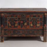 Ancien coffre peint (c.1870) #28