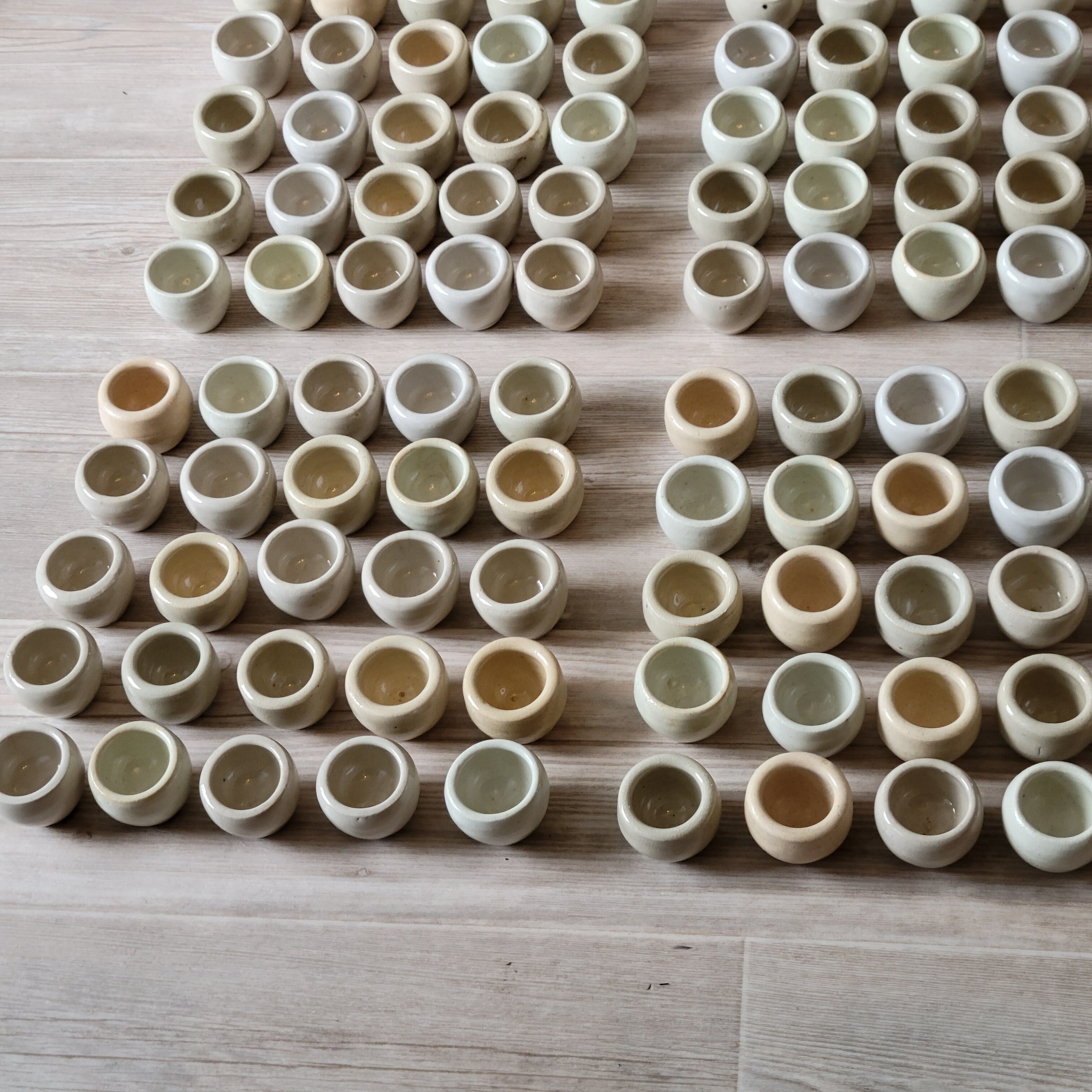 Lot De 10 Plats à Escargots En Céramique - Vintage, Marron, 4cm, Passe Au Four