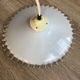Suspension en opaline blanche