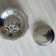 Metal butter dish coquillor