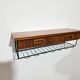 Console table, teak shelf, 1960s.