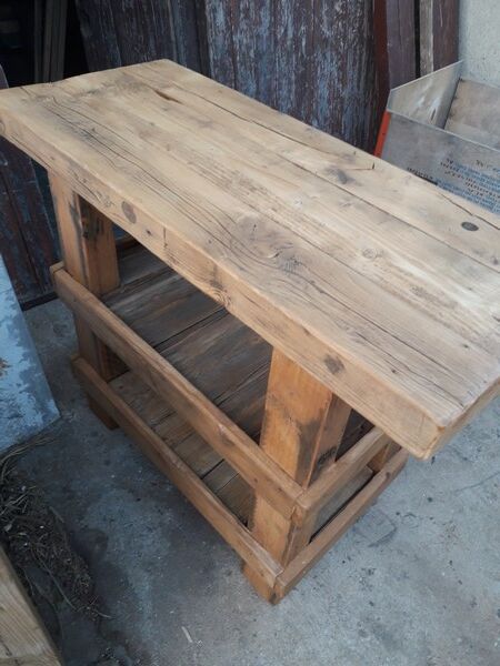 Wooden workbench 110cm