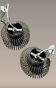 Paire de suspensions 70’s Andrea Lazzari pour Morosini
