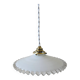 Vintage suspension in lace opaline.