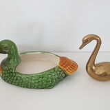 Empty pocket ceramic duck slip