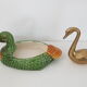 Empty pocket ceramic duck slip