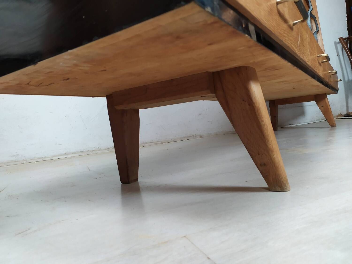 Vintage oak enfilade