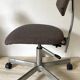 Swivel vintage office chair, adjustable height