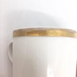 Lot of eight coffee cups and under cups
