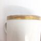 Lot of eight coffee cups and under cups