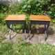 Paire de chevets style directoire