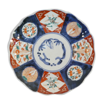 IMARI plate in Japonsaise porcelain