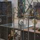 Wrought iron shelf 1950s