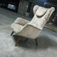 Bergere Chair Scandinavian flesh wingback wing 50 years