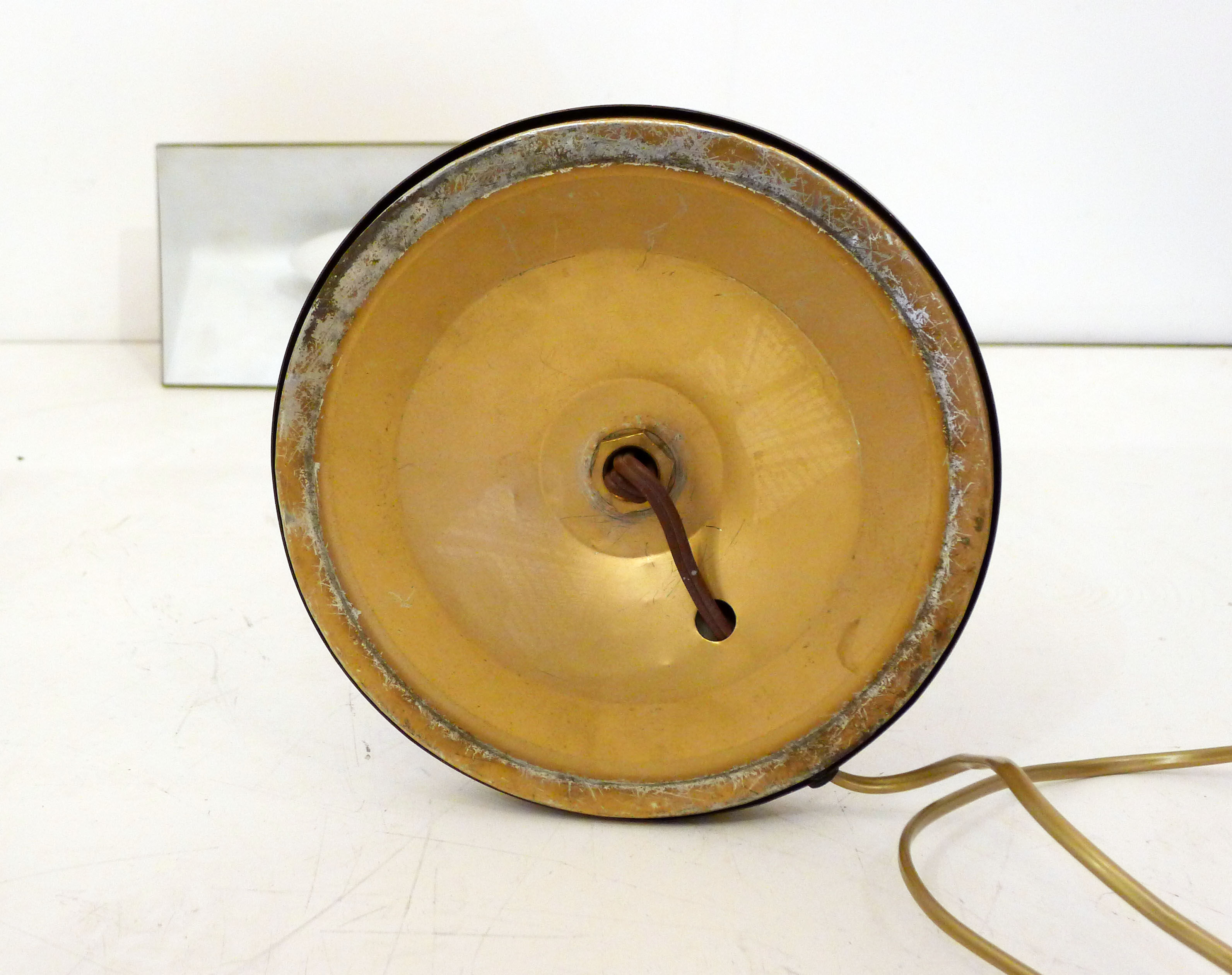 Lampe dorée