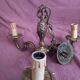 Bronze 3-light chandelier