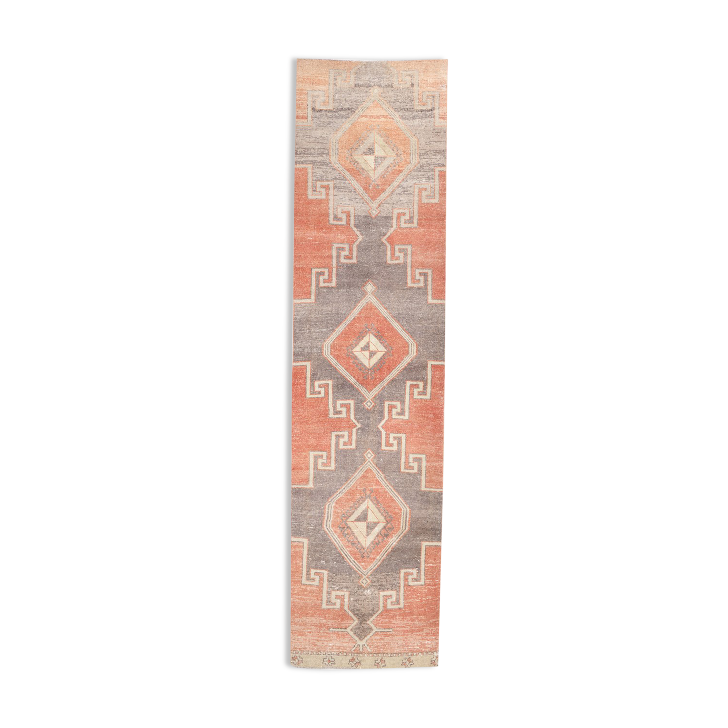 3X11 Oushak Runner Rug, Handmade Runner Rug, 3x11 Runner Rug, 349x86Cm