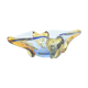 Vintage art glass bowl by Frantisek Zemek, Skrdlovice, Czechoslovakia 1960s