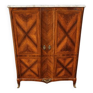 Buffet haut galbé en - louis xvi