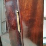 English corner screen in mahogany