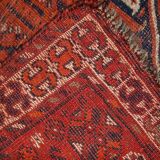 Tapis Antique Shiraz en Laine, Début du XXe Siècle, Élégance Historique