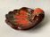 Ceramic leaf-shaped pocket emptier signed Vallauris – Vintage