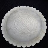 Ancient Chinese alabaster dish