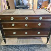 Commode epoque Louis XVI en acajou