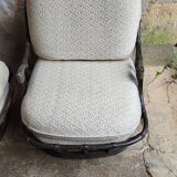 Fauteuils Chauffeuses en rotin Années 70 (*2)