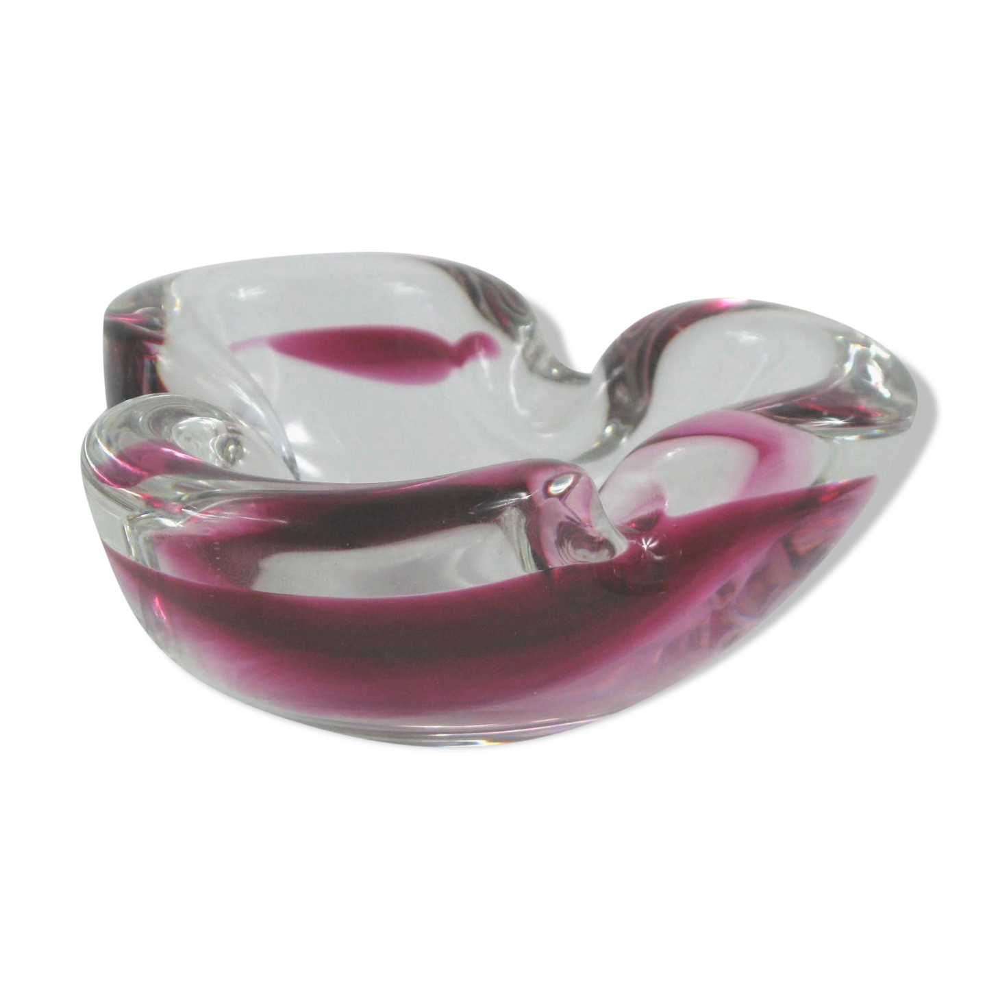 Mid-century murano glass ashtray 1960