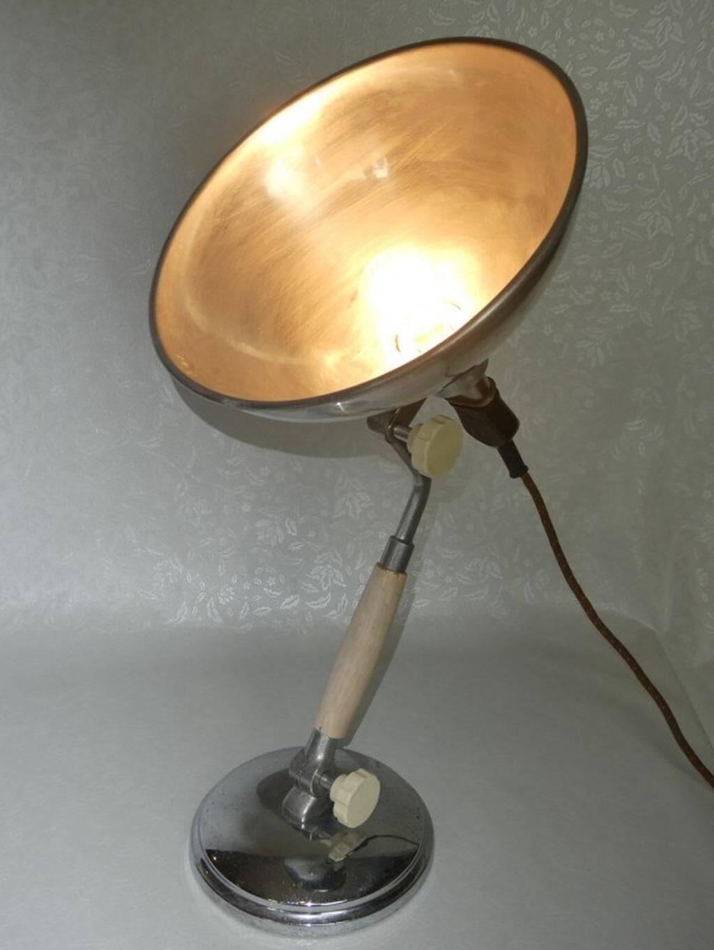 Table lamp by Kurt Rosenthal Fabrik Elektromed Oly-Lux 1950