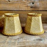 Vintage braid lampshade