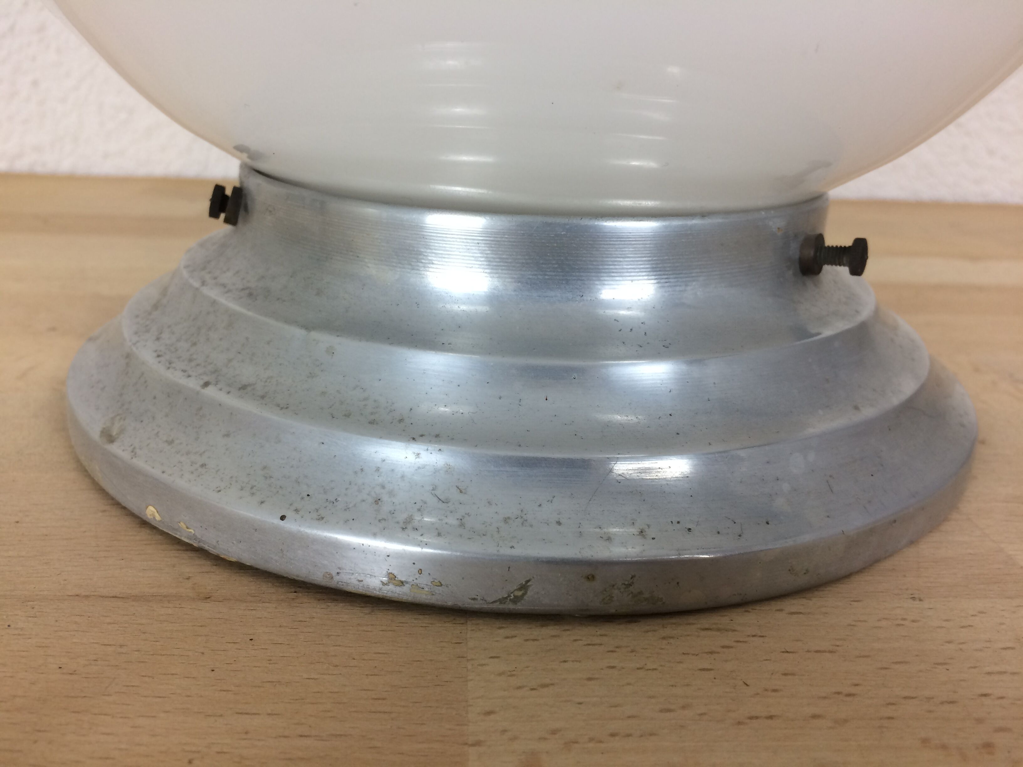 Opaline ball ceiling apply 24 cm