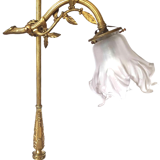 Watchmaker's lamp in bronze late nineteenth early twentieth century
