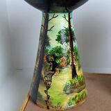Pair of glazed Basque pottery signed G. Defly - 1950s.