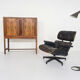 Bar en bois de rose par Torbjørn Afdal pour Mellemstrands Møbelfabrik, Norvège, années 1960