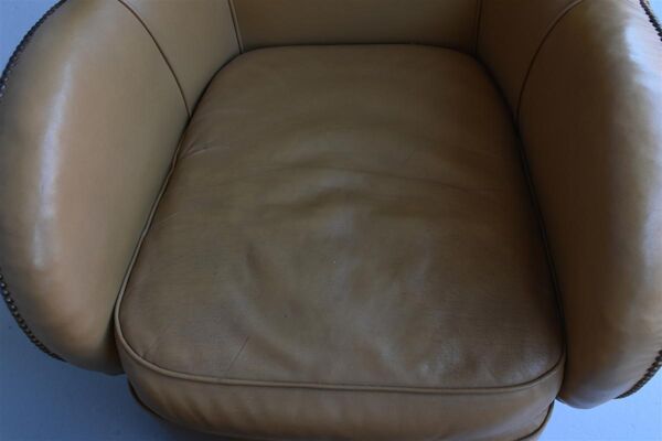 Paire de fauteuils art déco type paquebot