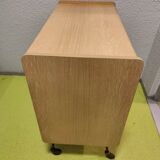 Ancien meuble commode secrétaire bar bois vintage