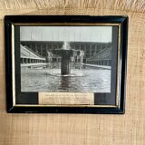 Photo Architecture 1936 framed under glass