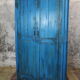 Indian wardrobe 2 solid doors and 3 shelves, interior in raw wood