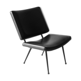 Armchair design vintage 60s black