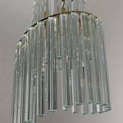 Pia Guidetti Crippa Mid-Century Modern Italian Murano Chandelier for Lumi