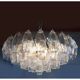 Lustre en verre de murano