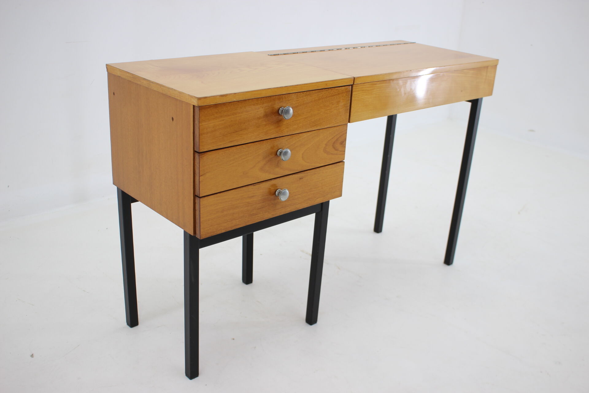 1970s Cabinet with Mirror by UP Zavody, Czechoslovakia