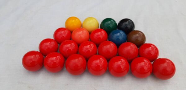 Boules de billard anglais