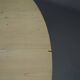 Architectural hand built Dining Table in white washed pine, 1970s
